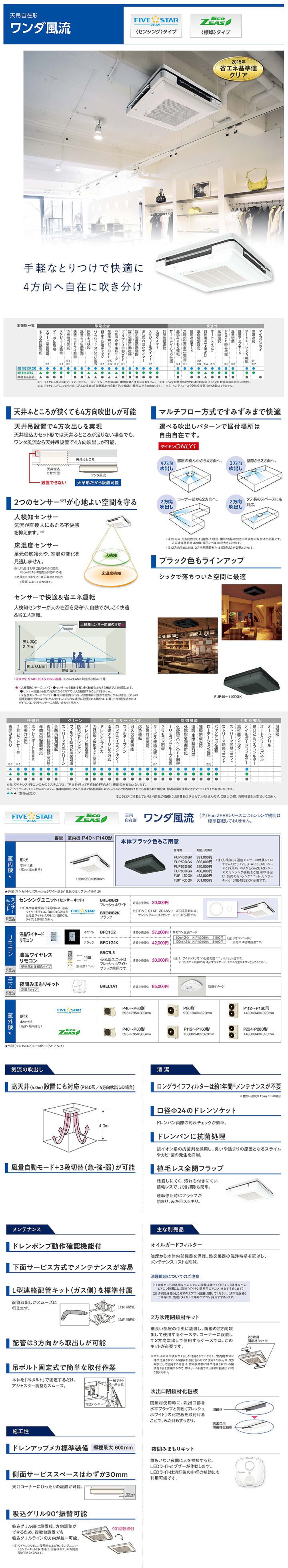 SZRU112BCN ダイキン EcoZEAS 天吊自在形 ワンダ風流 4馬力 SZRU112BCN ダイキン EcoZEAS 天吊自在形 ワンダ風流 4馬力