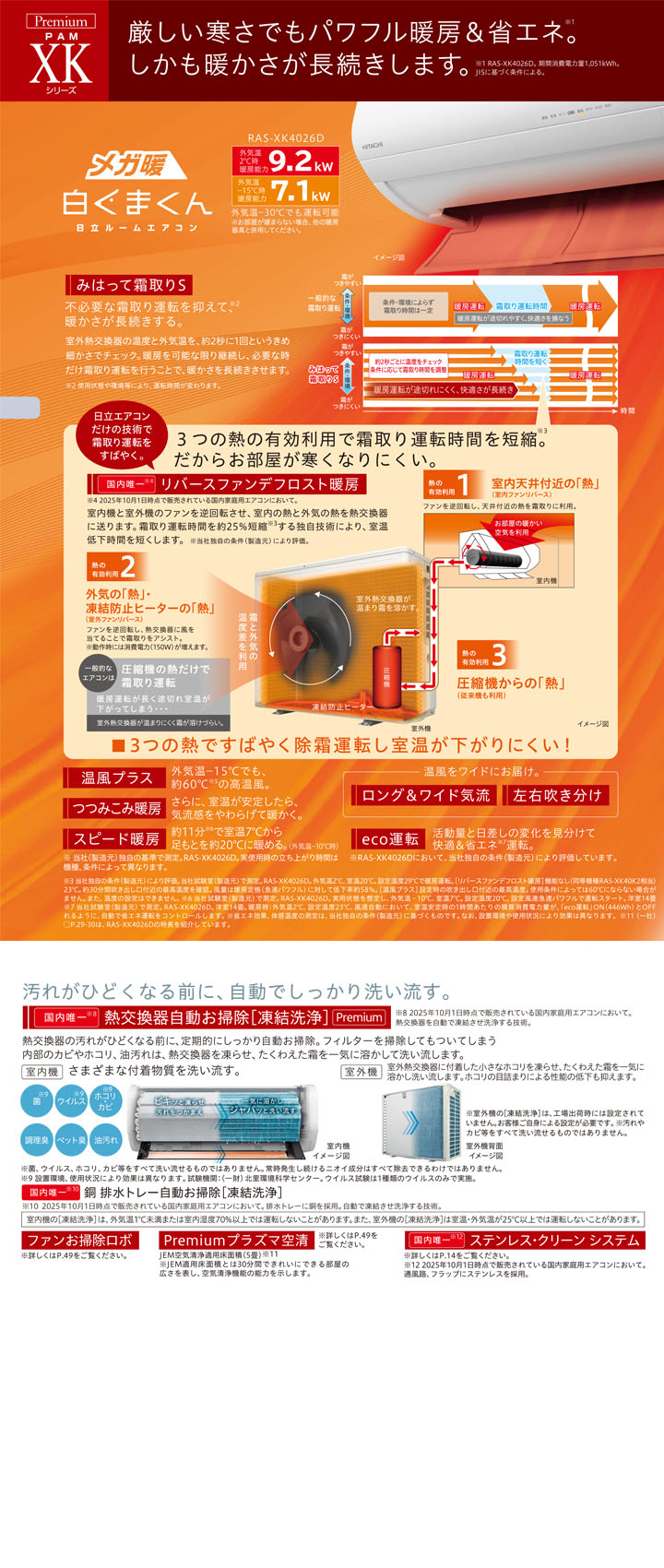 RAS-XK2526S-Wカタログ